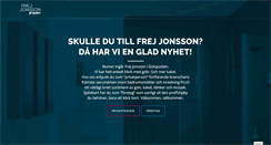 Desktop Screenshot of frejjonsson.se