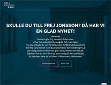 Tablet Screenshot of frejjonsson.se